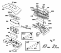 Air Cleaner GroupFuel Hoses Diagram and Parts List for 40A777-1221-01  Briggs and Stratton Engine